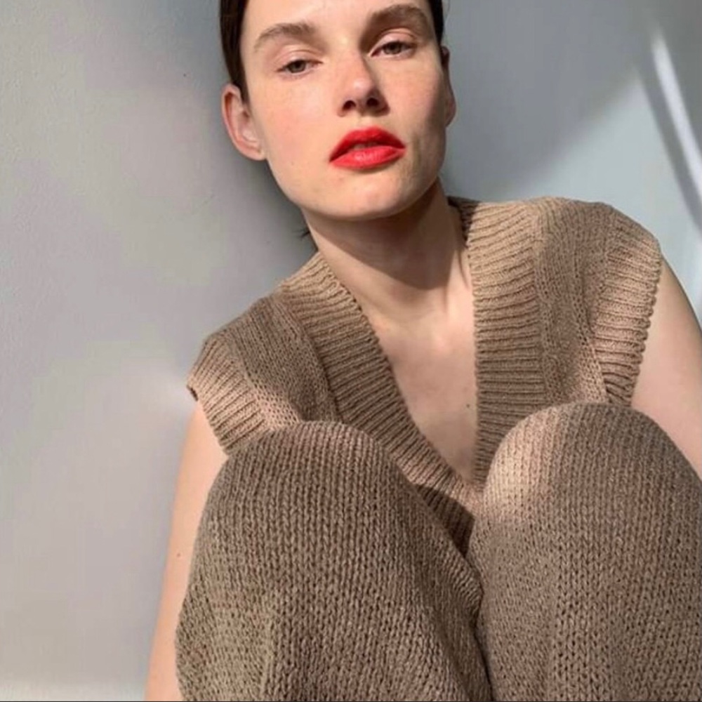 ZARA KNIT SET PANTS TUNIC - Picture 6 of 7
